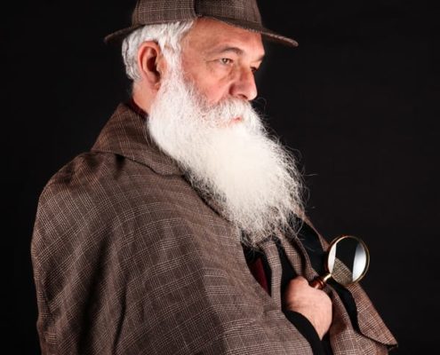 Jack l'éventreur et sherlock holmes en murder party
